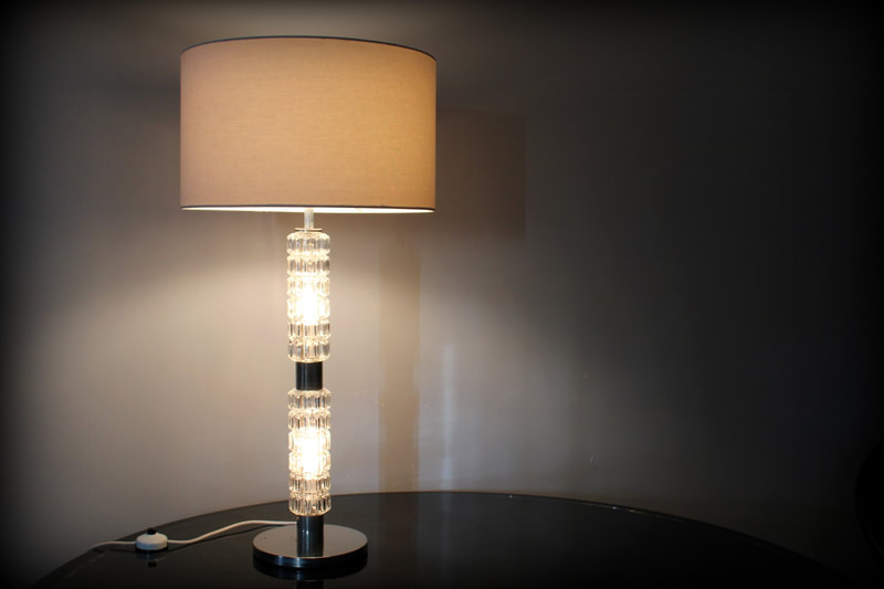 XL vintage design tafellamp Sölken Leuchten