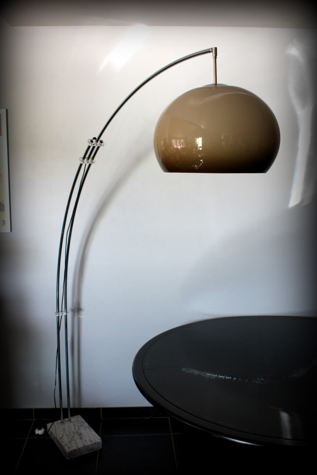 Heerlijk Helderheid bijtend Knappe XXL vintage design booglamp Gepo Amsterdam - Vintage Design Lighting